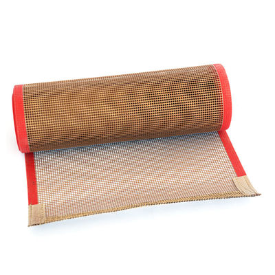 kaufen -Mesh Conveyor Belt For Pharmacy-Fabrik des 0.5mm Nahrungsmittel-Grad-E des Glas-PTFE online manufacture