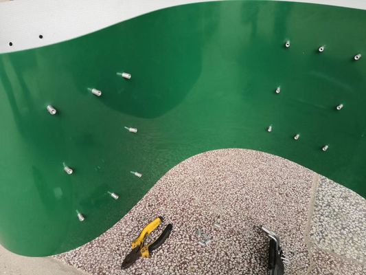kaufen Nahrungsmittelgrad-PVC-Förderband FDA-Standard mit Löchern online manufacture