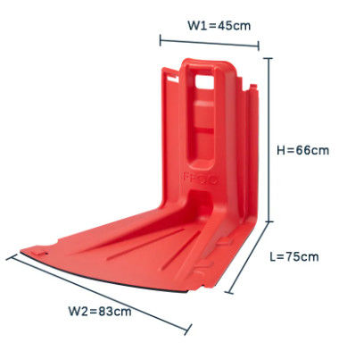 kaufen Bewegliche Hochwasserschranke Wassertor Leichtgewicht Hochwasserschutz-Baffle online manufacture
