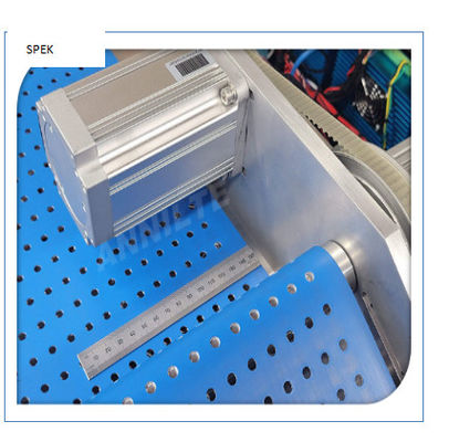 kaufen Weißblau-grüner Perforationsförderband PVC PU-Punchförderband online manufacture
