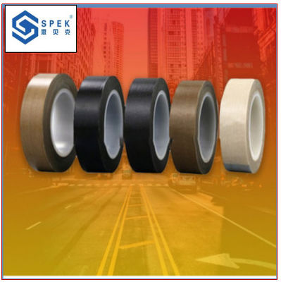 kaufen PTFE beschichtet Glasfaserteppich Hitzebeständiges Silikon Klebeband 0,08 mm Dicke online manufacture