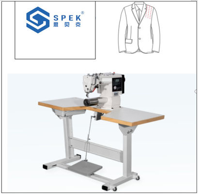Maschine zur Bastung von Zylindern mit nur einer Nadel
