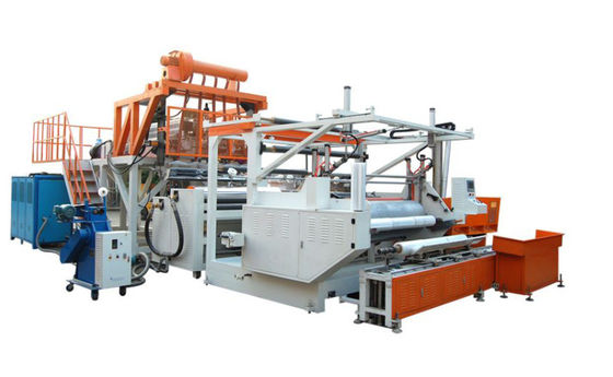 PET Stretchfolie-Maschinen-hohe Kapazität Selbst-PLC-Kontrollsystem