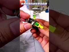 Neue Teflon-Rotationsfüße, rechte und linke Einzelfüße, geeignet zum Reißverschluss von Kleidung