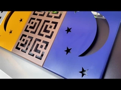 Schnitzte Aluminiumfolie