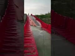 Höhe 110cm ABS Plastik Rot UV-feste Hochwasser-Baffier